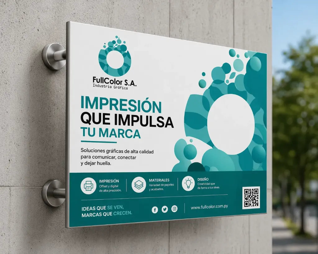 Cartel PVC (Adhesivo ploteado, Cinta 3m)