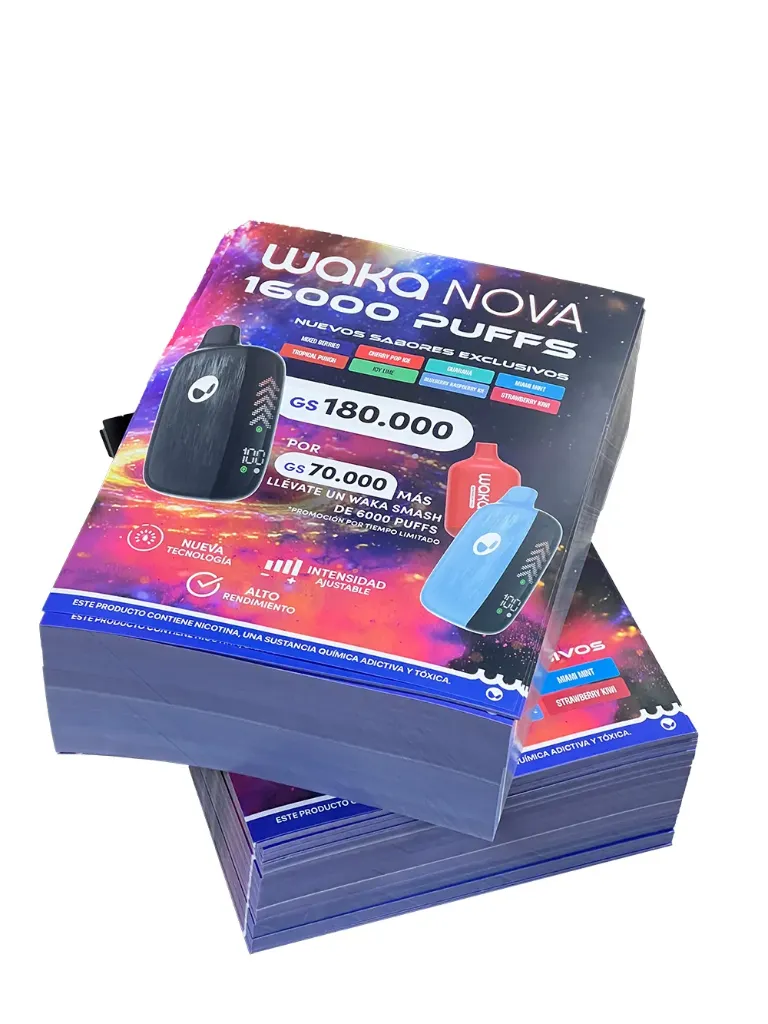 Volantes / Flyers (4/0 cmyk, Obra primera, 300gr, A4)