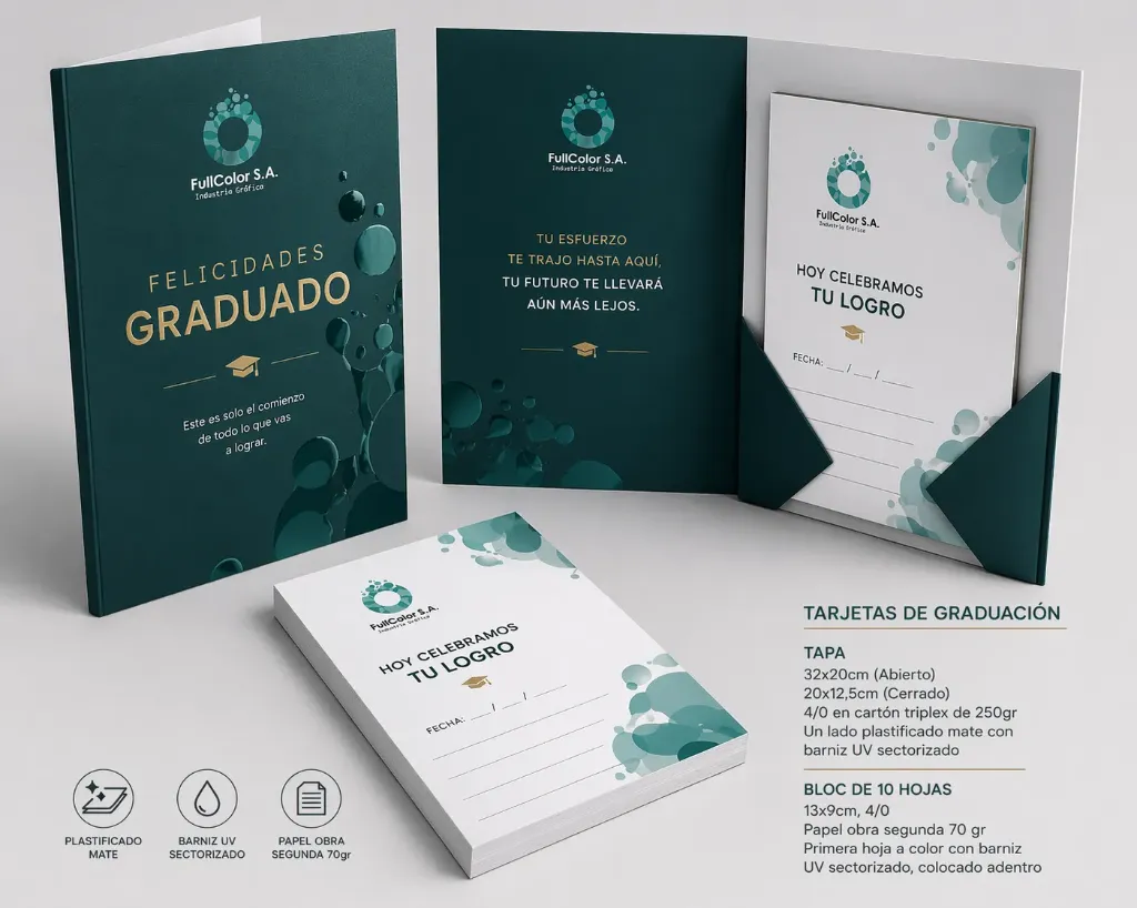 Tarjetas Premium (A4, 4/0 cmyk, Brillo 1 lado, Sectorizado 1 lado, Triplex, 300gr)