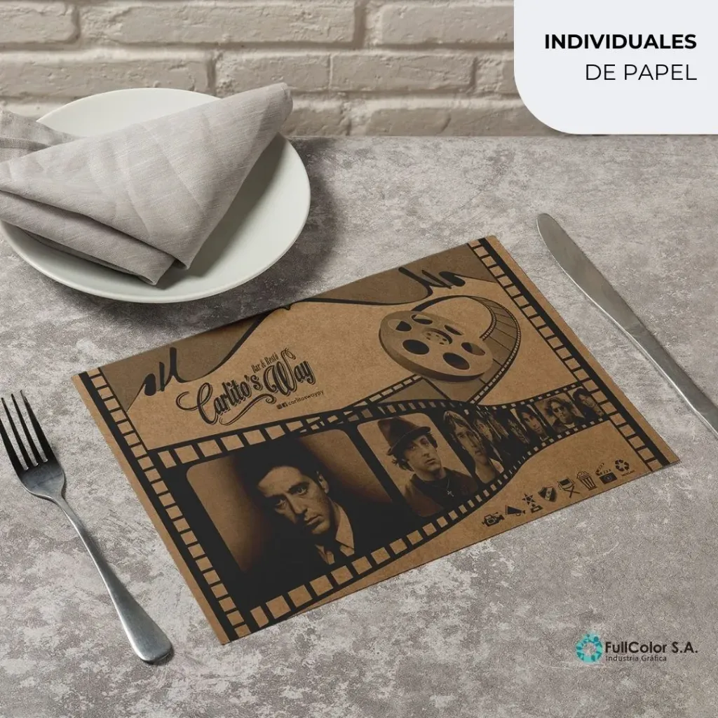 Individuales (A4, 4/0 cmyk, Obra primera)